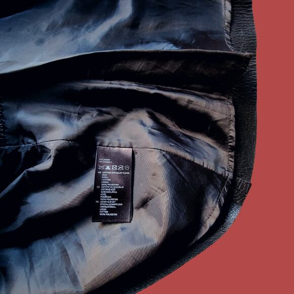 H&M Bonded Leather Mini Swing Skirt, Size 8/38 - Picture 5 of 7